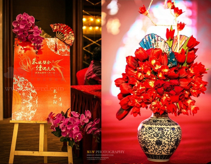 爱在传统盛放中:经典中式婚礼